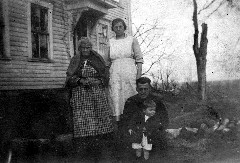 Grandma Follett-Harriet (Hattie) (Izana Follett) Bennett; Durward, Gordon Bennett